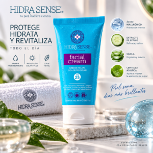 Crema facial con Filtro solar